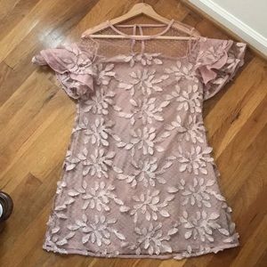 Dolly & Delicious Embroidered Lace Dress